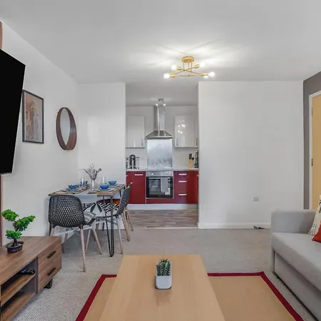 Apartman Japanese Monthly Stay, Freepark, Netflix, Balcony Birmingham